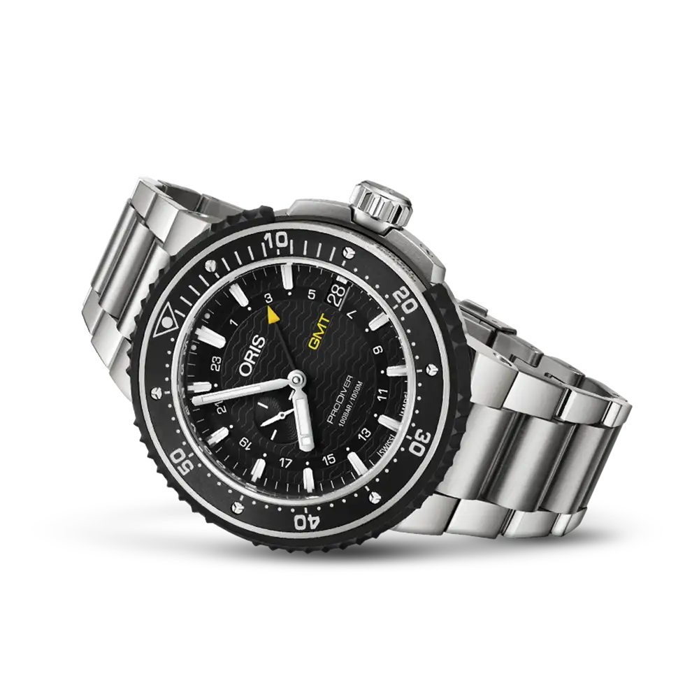 Oris Prodiver Gmt Gharyal Official Retailer Gharyal by