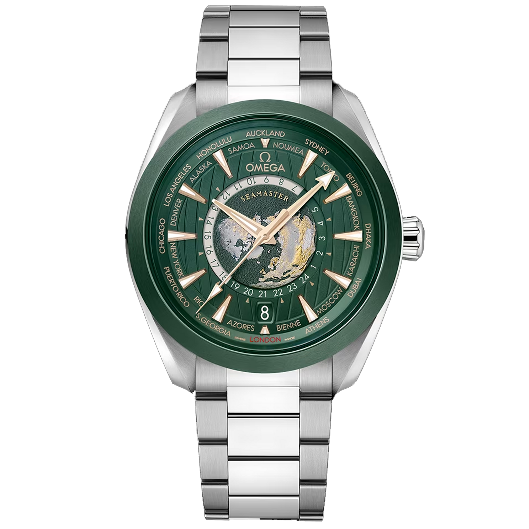 Aqua terra gmt chronograph online