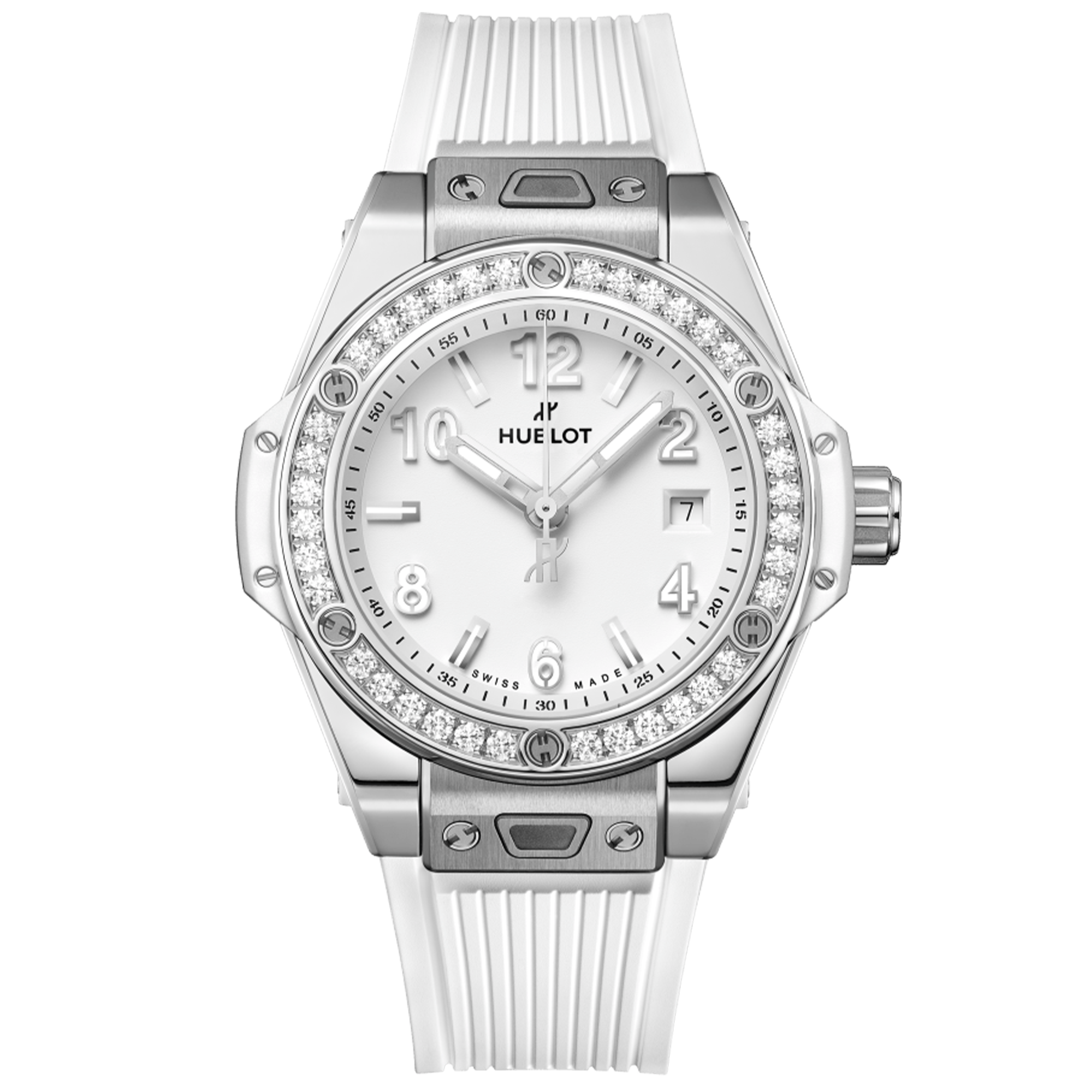 Hublot Big Bang - One Click Steel White Diamonds 33mm - Gharyal by Collectibles 