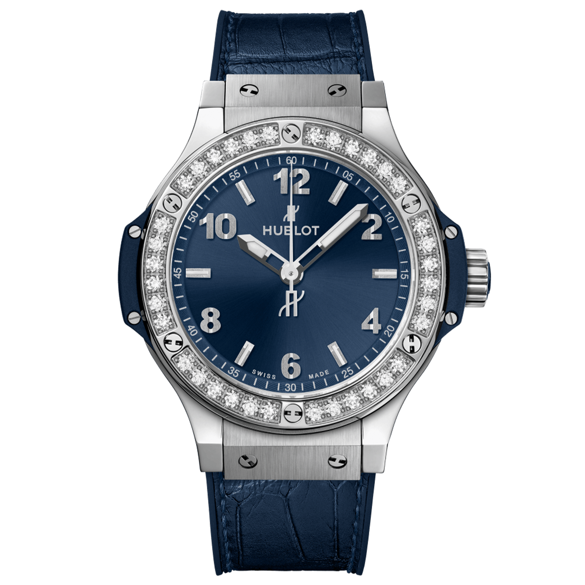 Hublot Big Bang - Steel Blue Diamonds 38mm - Gharyal by Collectibles 