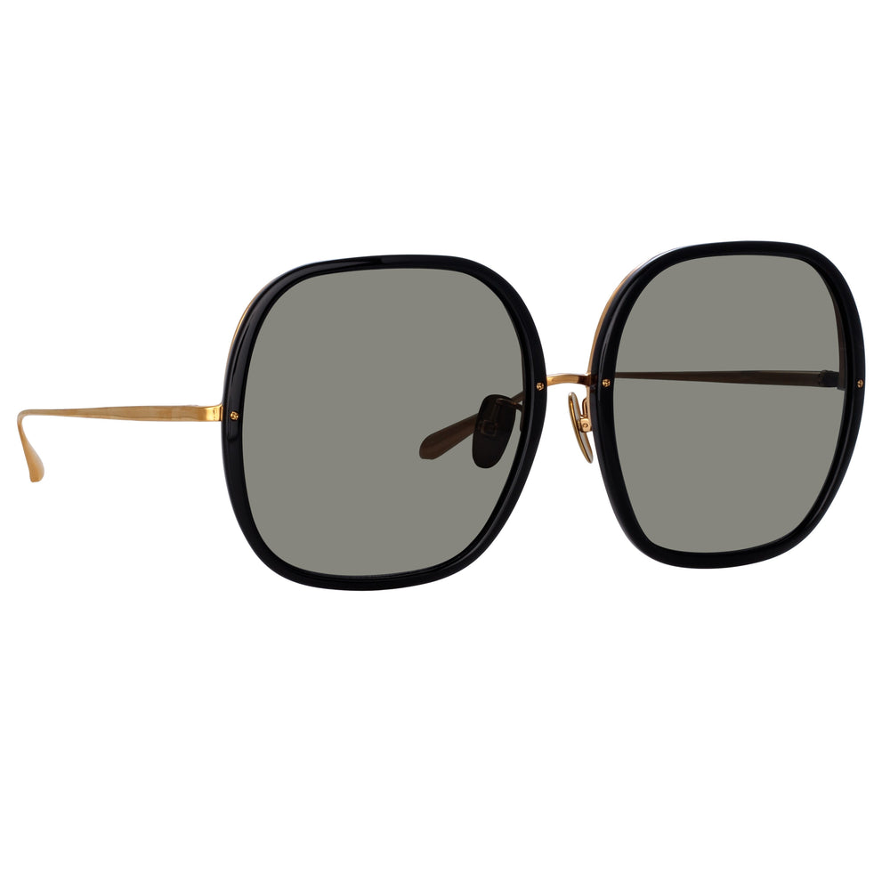 Celia Black/ Yellow Gold/ Grey
