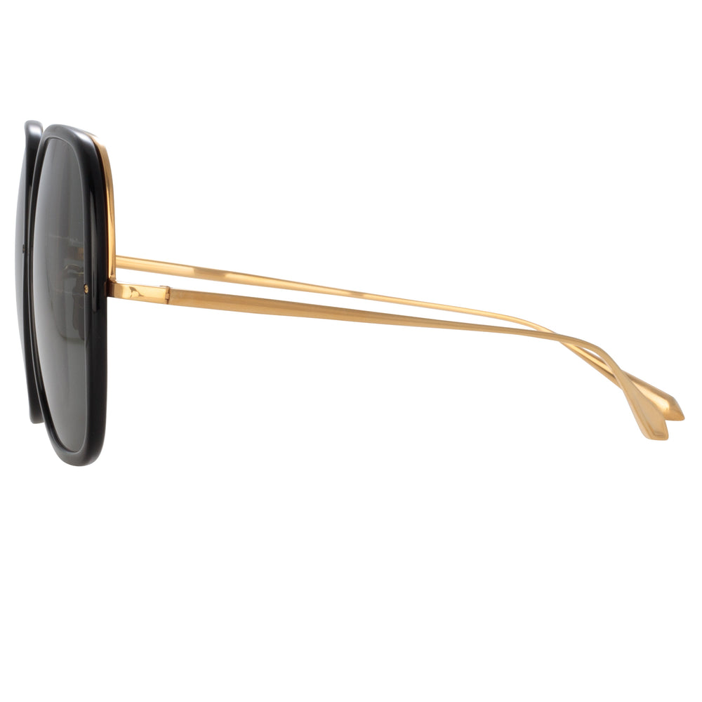 Celia Black/ Yellow Gold/ Grey