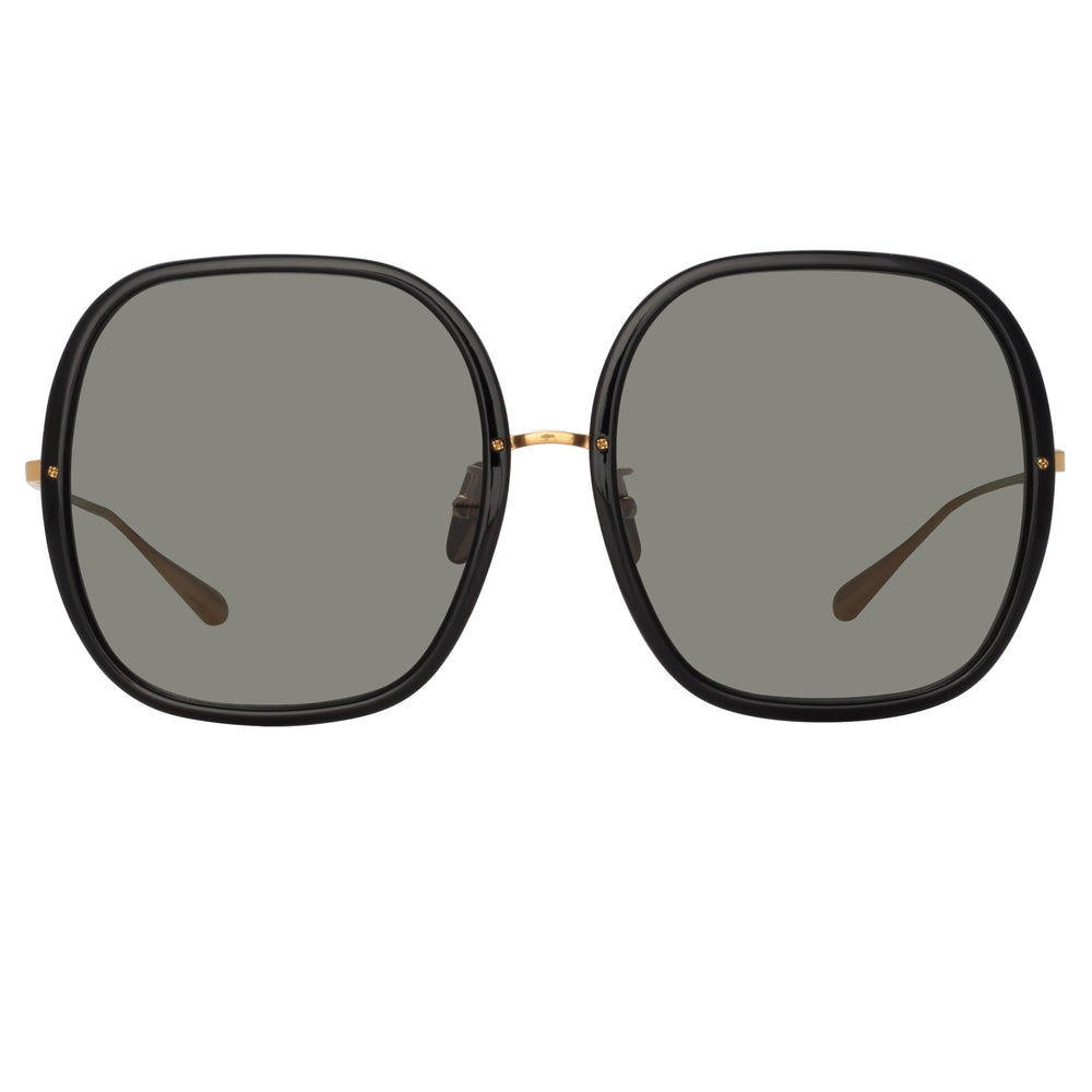 Celia Black/ Yellow Gold/ Grey