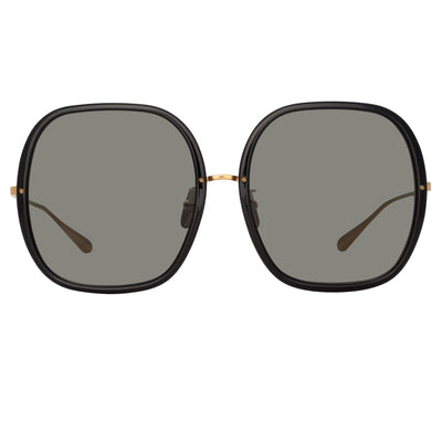 Celia Black/ Yellow Gold/ Grey