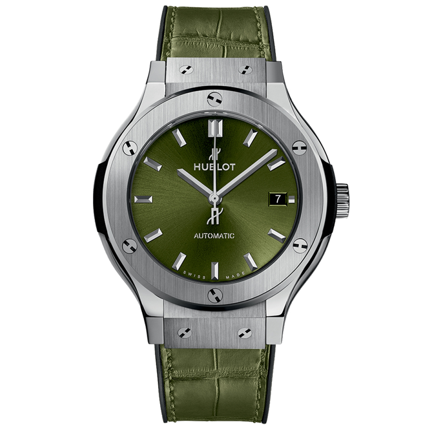Hublot Classic Fusion - Titanium Green 38mm - Gharyal by Collectibles 