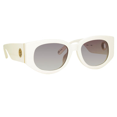 Debbie White/ Light Gold/ Grey Grad