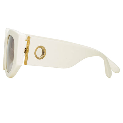 Debbie White/ Light Gold/ Grey Grad