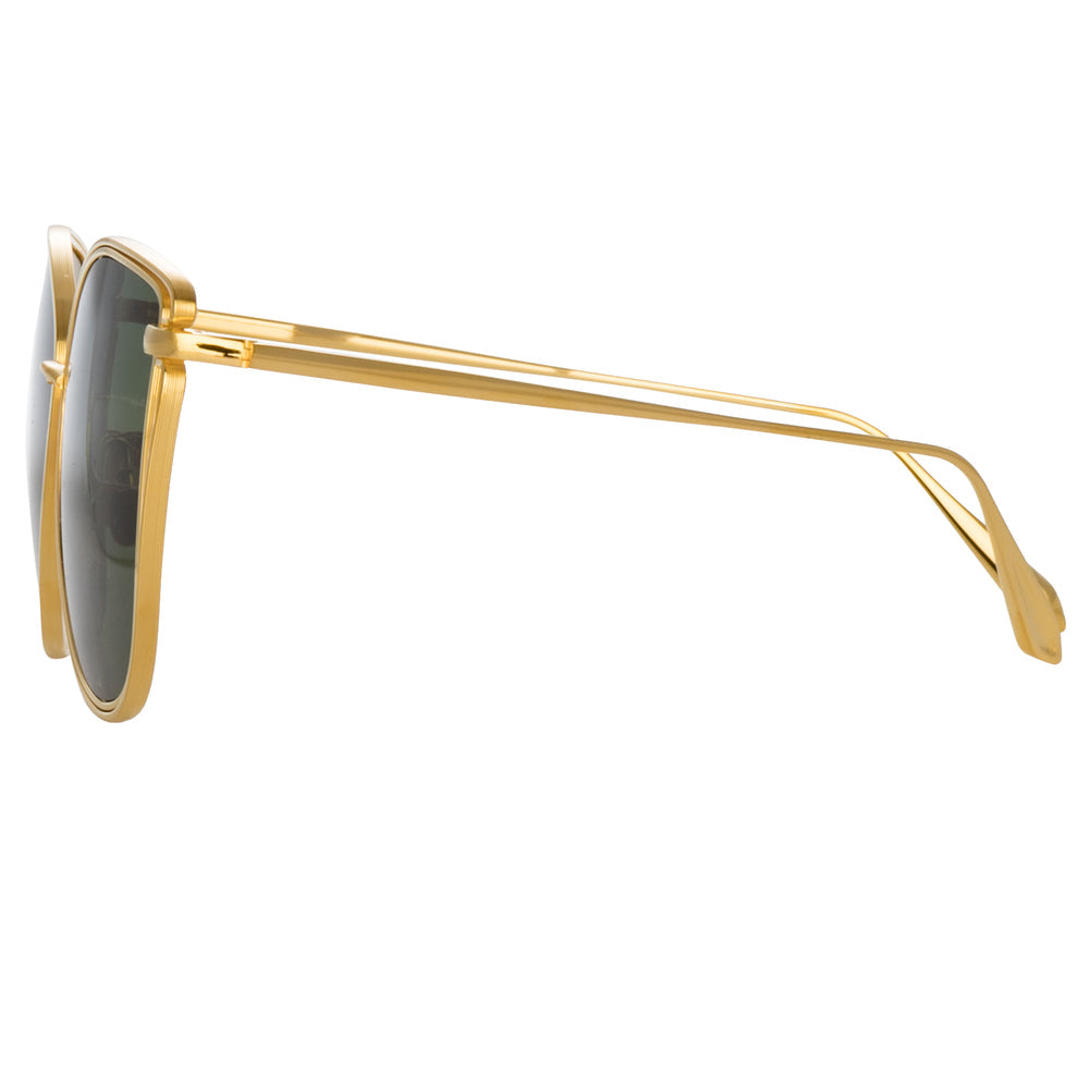 Dinah Yellow Gold/ Green