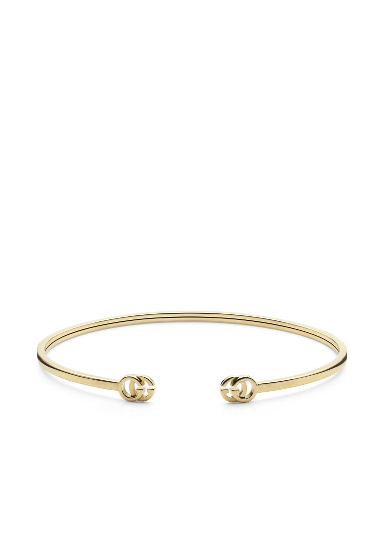 GG Running Yellow Gold Cuff