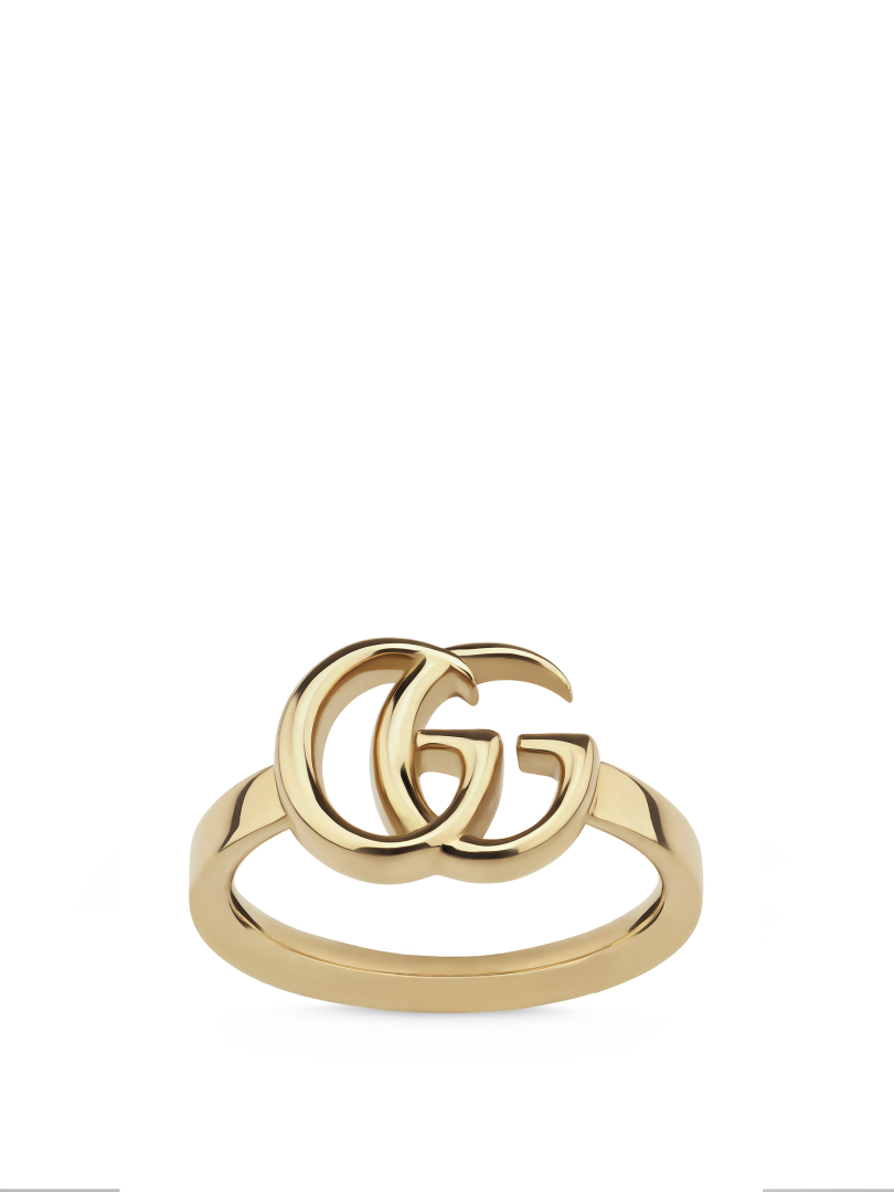 GG Running Yellow Gold Ring