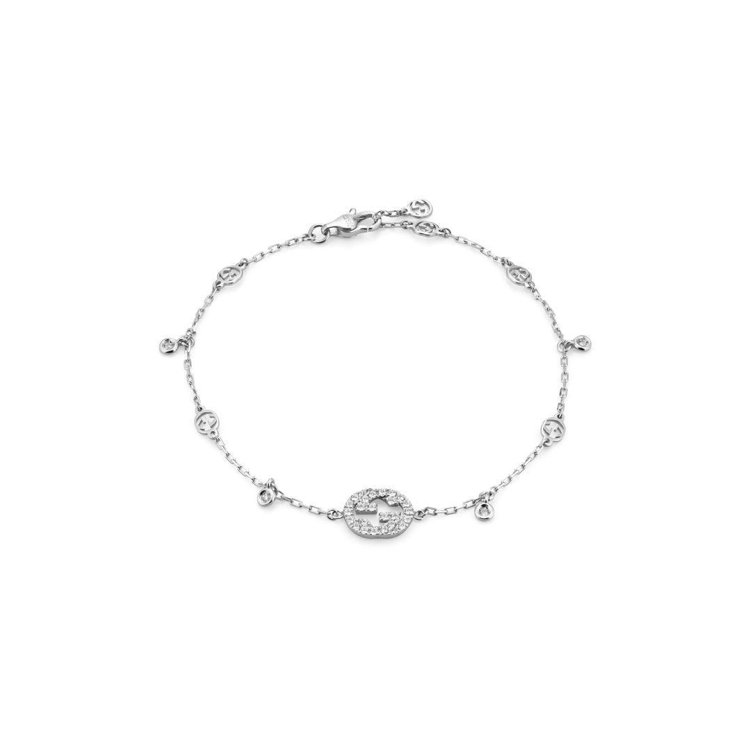 Gucci Interlocking Diamond Bracelet
