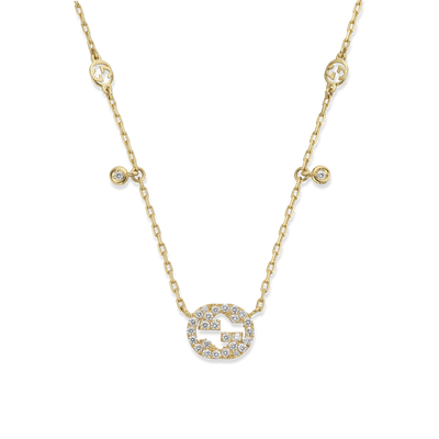 Gucci Interlocking Diamond Necklace