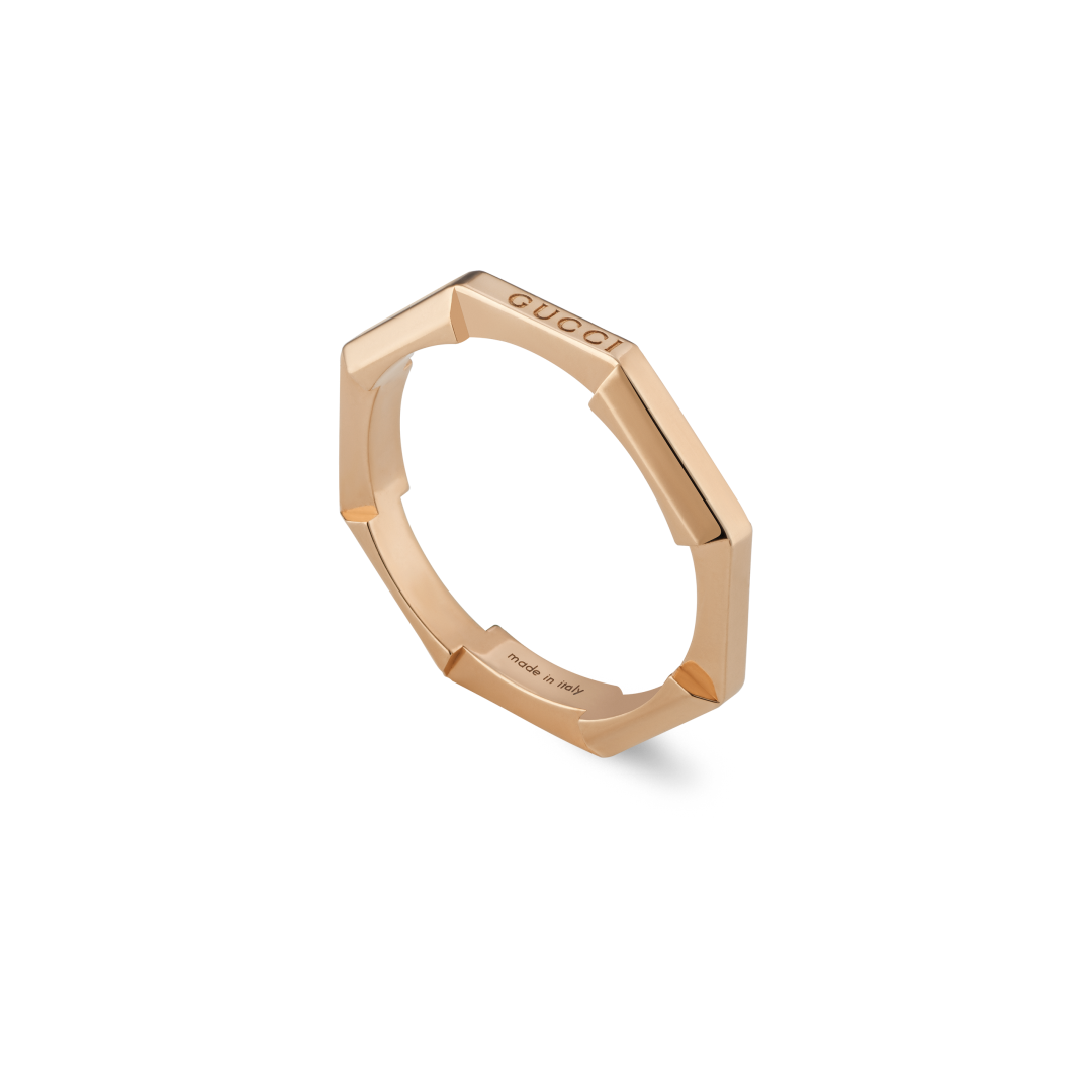 Gucci Link To Love Mirrored Ring