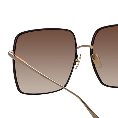 Hina Brown/ Light Gold/ Mocha Grad