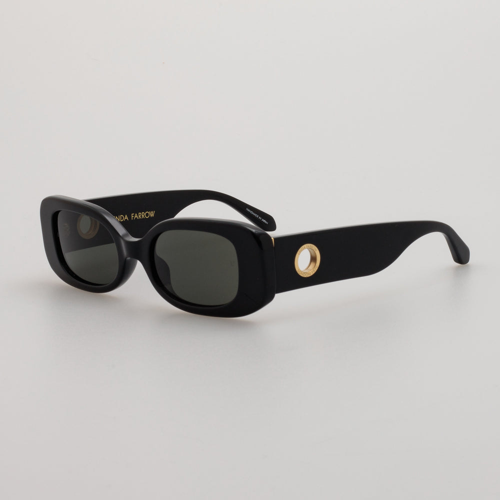 Lola Black/ Yellow Gold/ Solid Grey