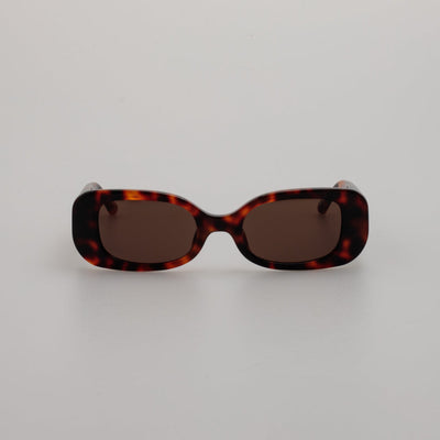 Lola T-Shell/ Yellow Gold/ Solid Brown