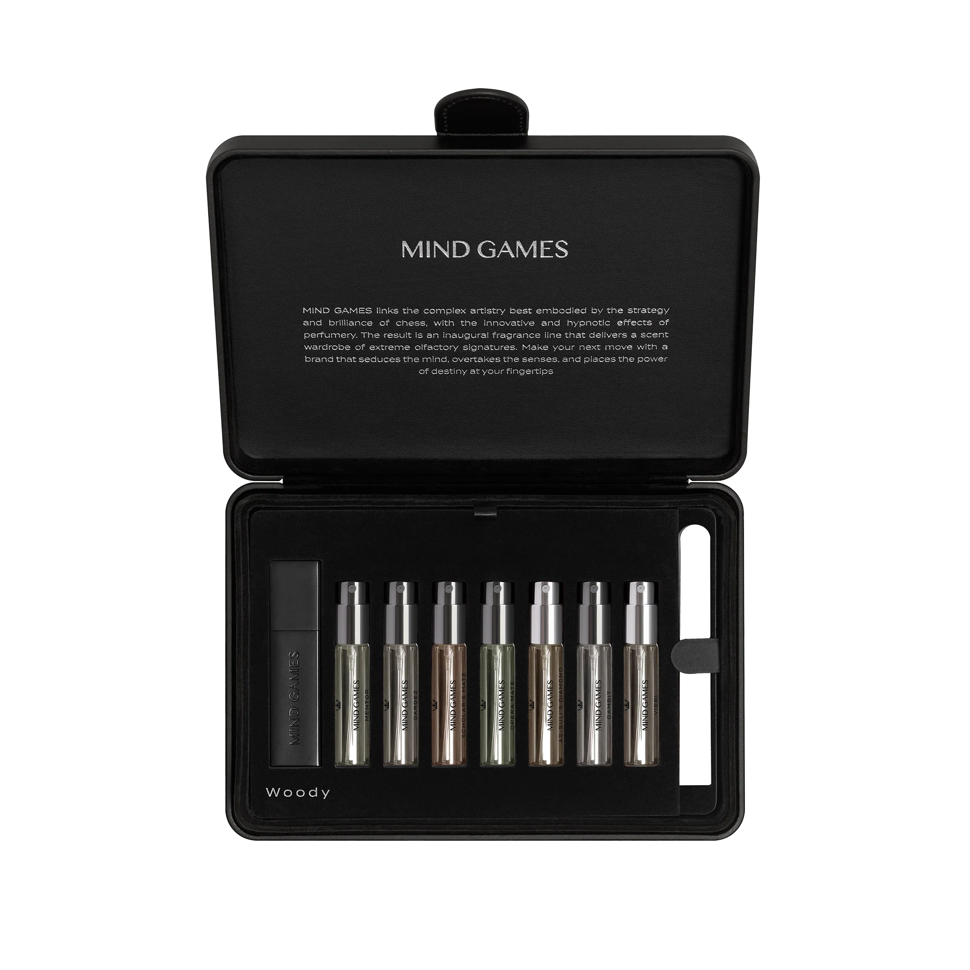 Woody Olfactive Travel Set - 7 x 7.5ml