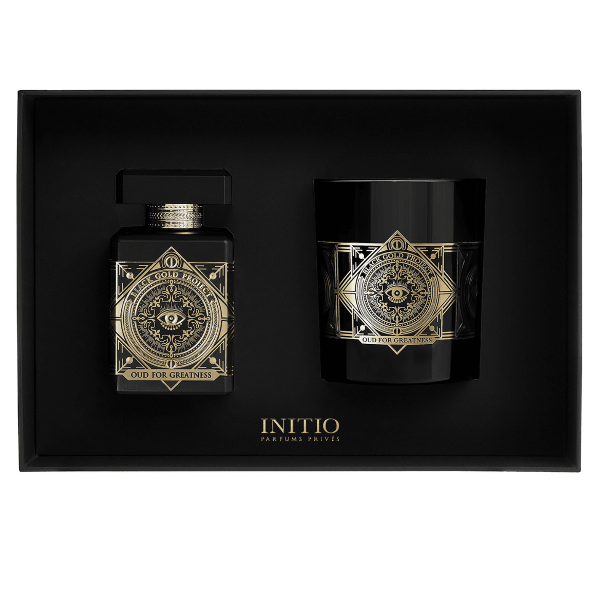 INITIO Parfums Privés Oud For Greatness Limited Edition Candle Set - Gharyal by Collectibles 