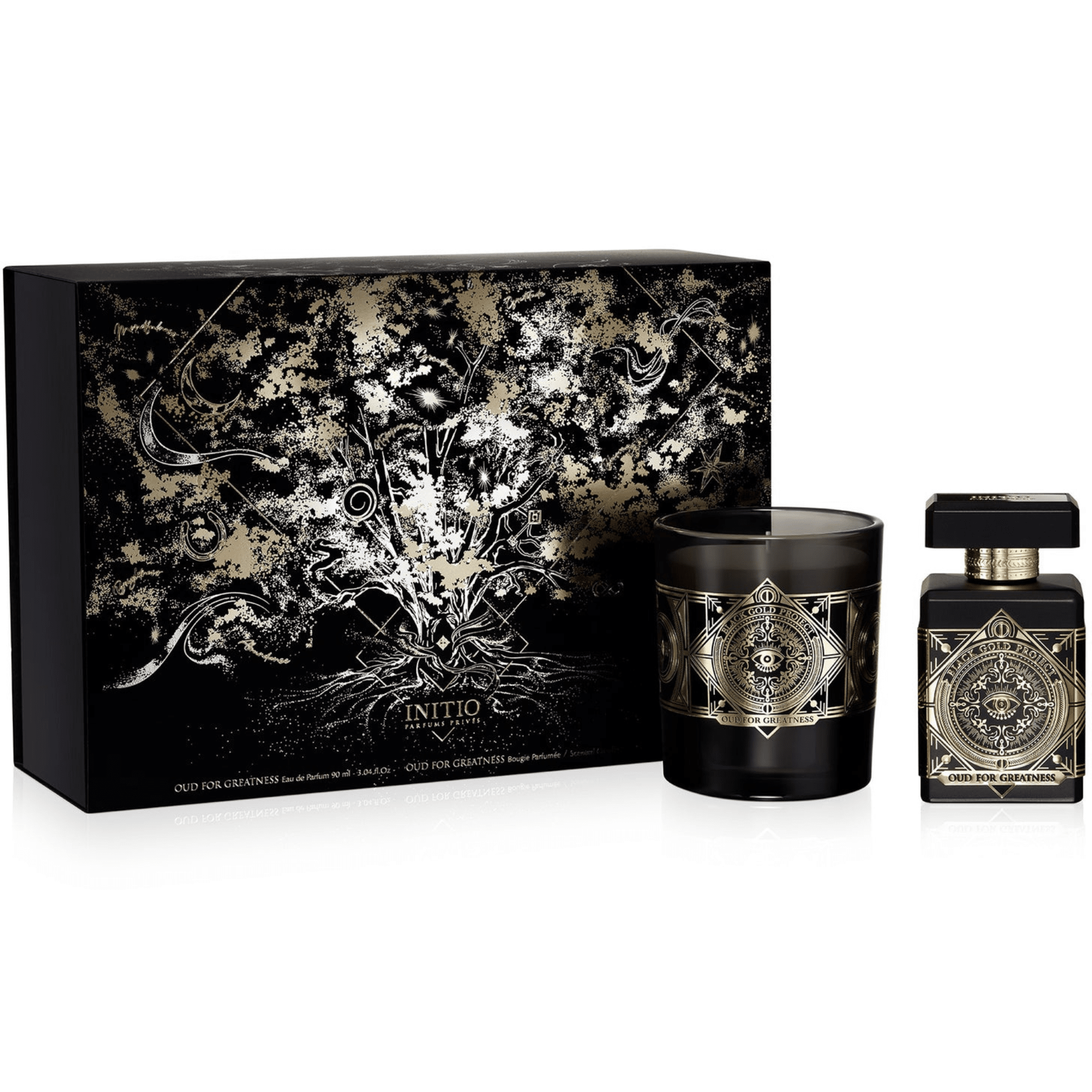 INITIO Parfums Privés Oud For Greatness Limited Edition Candle Set - Gharyal by Collectibles 
