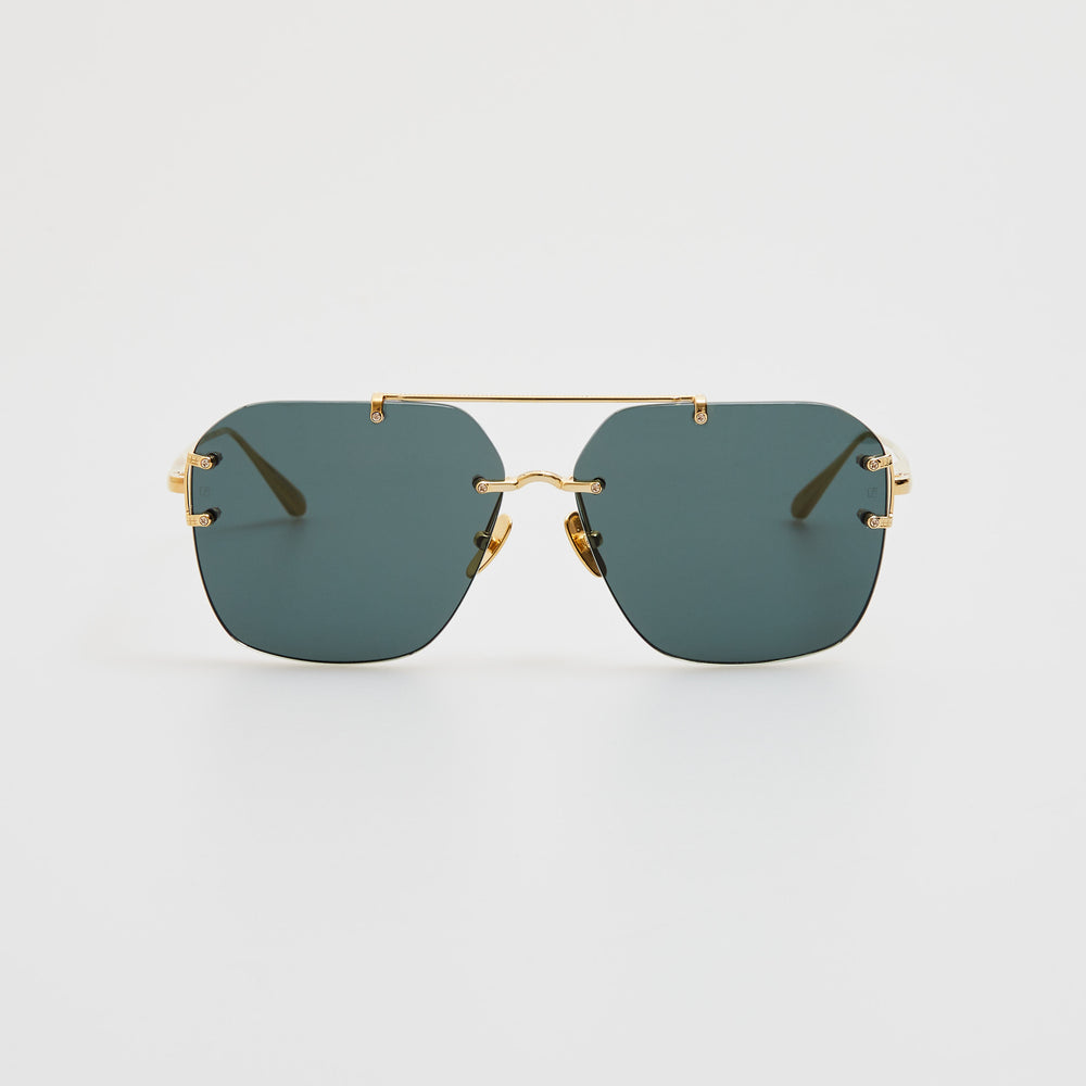 Reyner Yellow Gold/ Deep Green