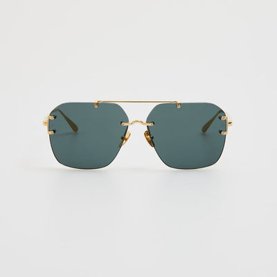 Reyner Yellow Gold/ Deep Green