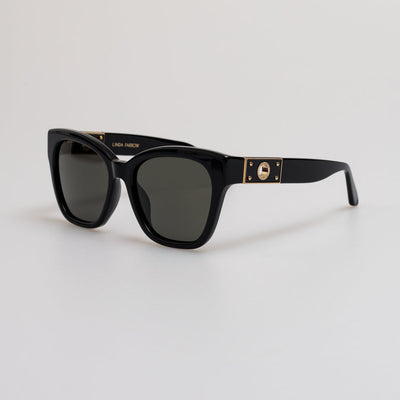 Tamara Black/ Yellow Gold/ Grey