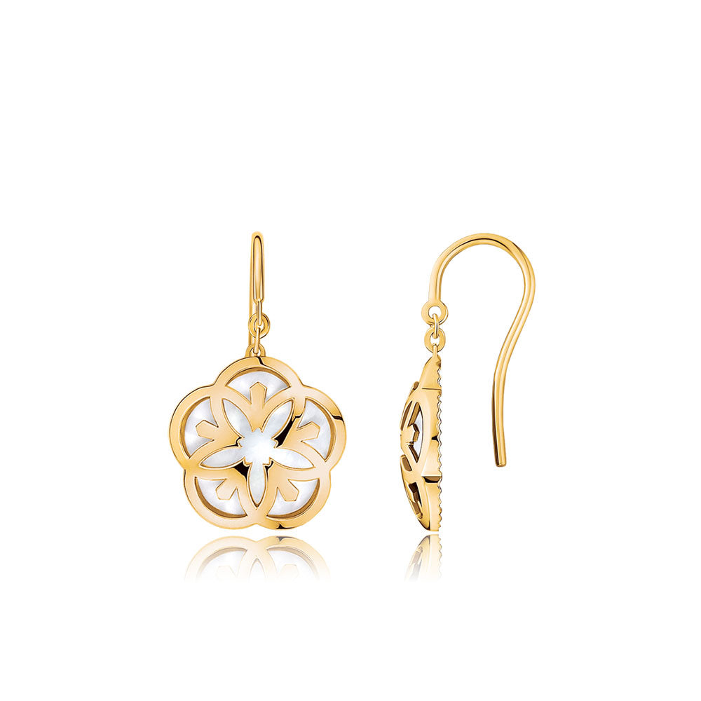 Omega Flower Earring - Gharyal by Collectibles 